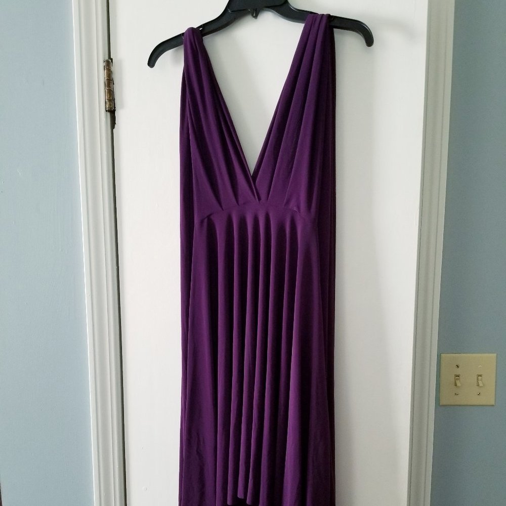 Purple Infinity Dress
